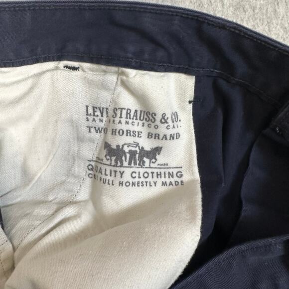 Levi's Carrier Cargo Shorts Men's 40 Navy Blue Utility Outdoor Bermuda S40196 - Picture 5 of 9